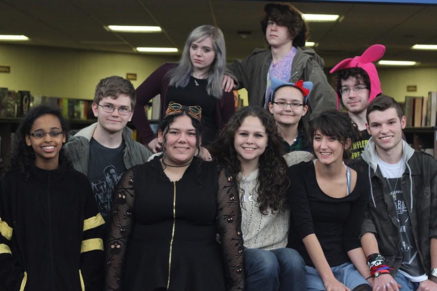 Members of the Cosplay Club join founder Andrea Salinas, senior, every Monday before and after school in room 1107. Salinas was inspired by her unique hobby to initiate the club.  