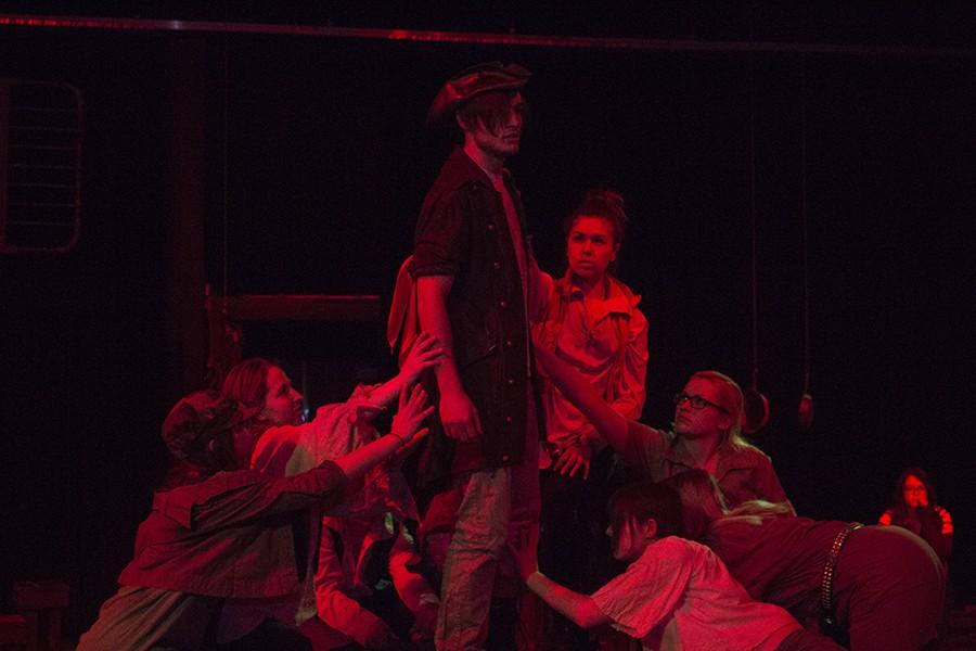 David Wernsman, senior, was Haemon in Antigone.