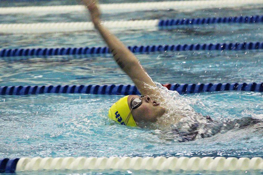 Swimmers end on high note