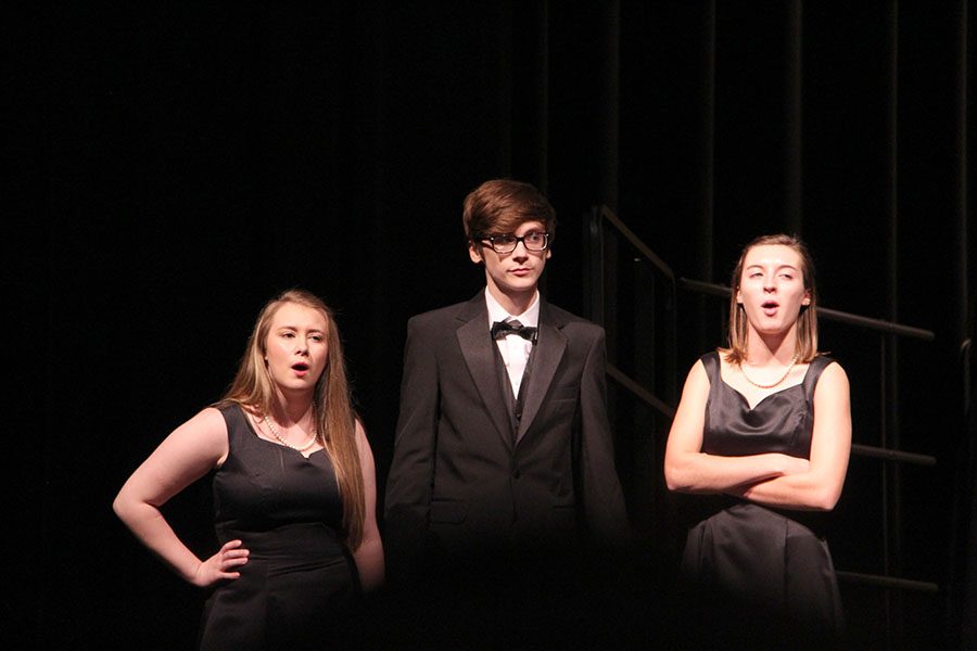 All Falcon choir groups perform at first concert