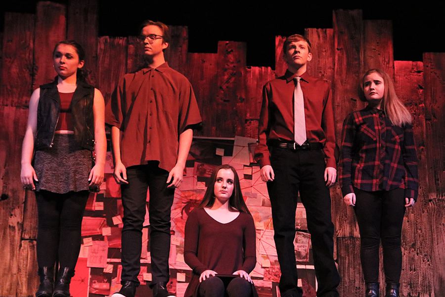The cast for