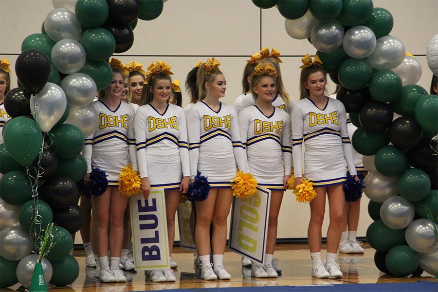 The cheerleading squad has just competed in two competitions, one on Nov. 11 and the other on Nov. 18.  