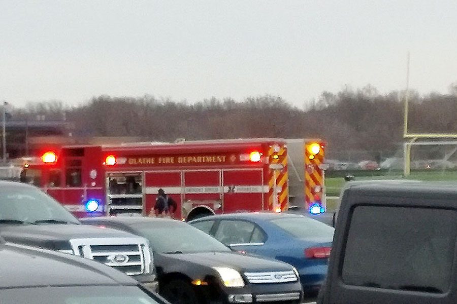 Fire truck pictured arrived during the 28th incident.