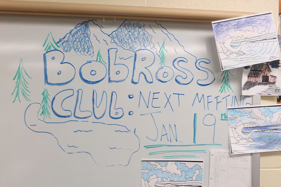Bob Ross Club gathers students together