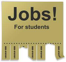 Student jobs this summer