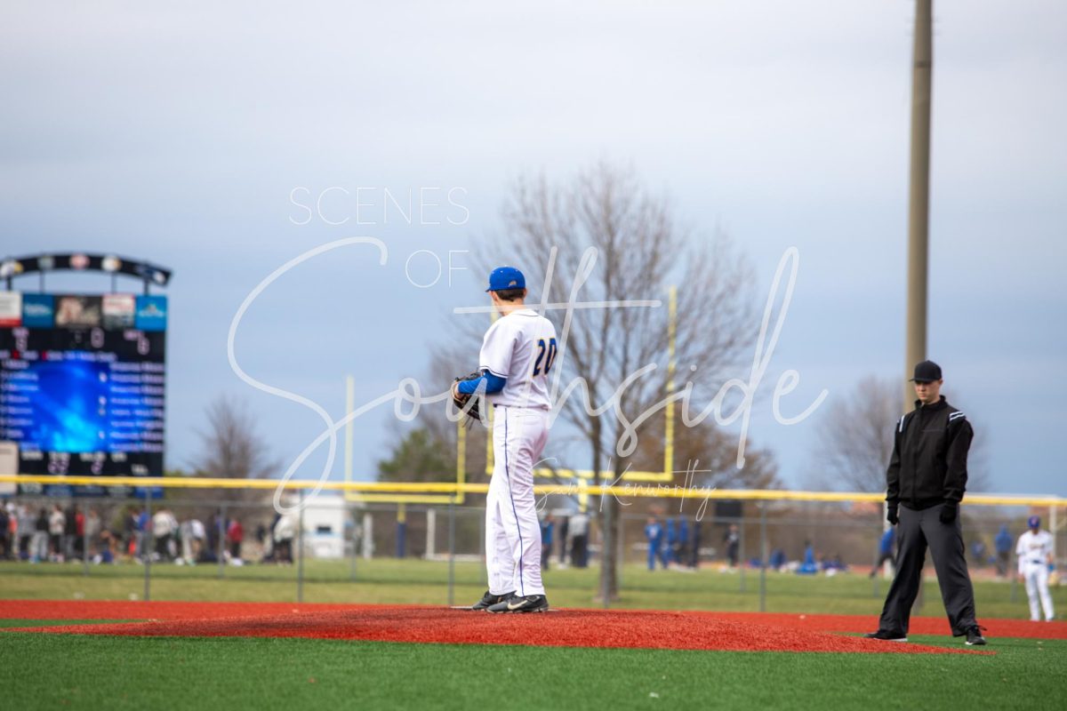 Olathe south boy's jv baseball against Olathe west hight school